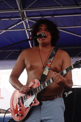 Milo and The Island guitartist